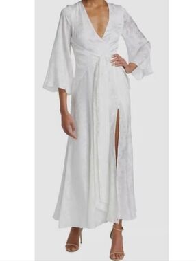 Galvan London Havana Silk Dress Size 4